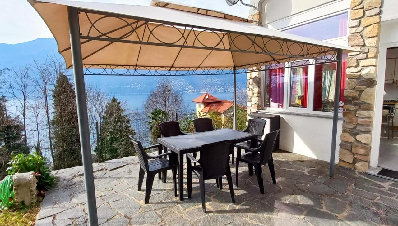 Casa Le Palme Villa Pino Lago Maggiore Eksteriør bilde