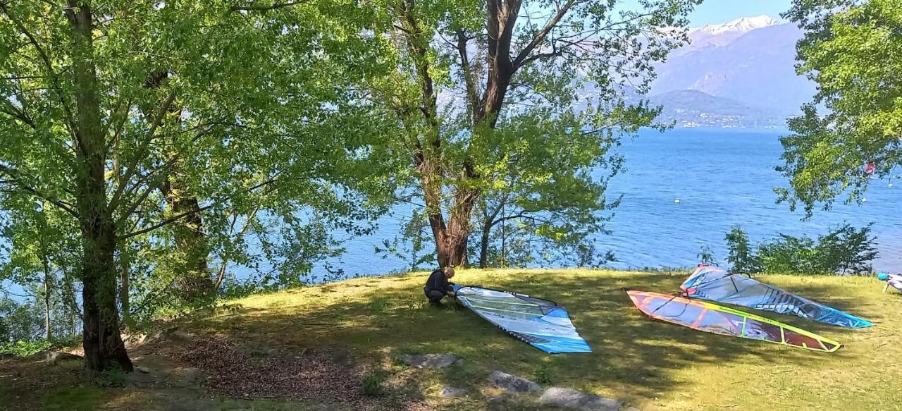 Casa Le Palme Villa Pino Lago Maggiore Eksteriør bilde