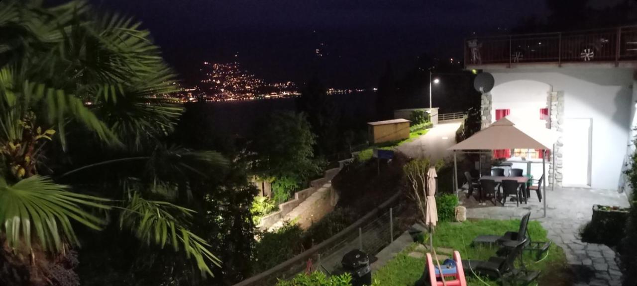 Casa Le Palme Villa Pino Lago Maggiore Eksteriør bilde