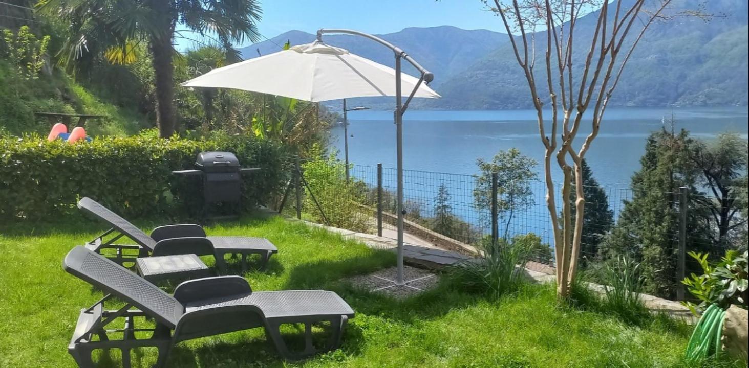 Casa Le Palme Villa Pino Lago Maggiore Eksteriør bilde