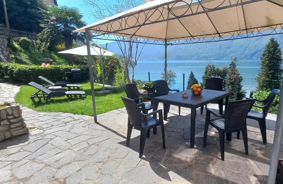 Casa Le Palme Villa Pino Lago Maggiore Eksteriør bilde