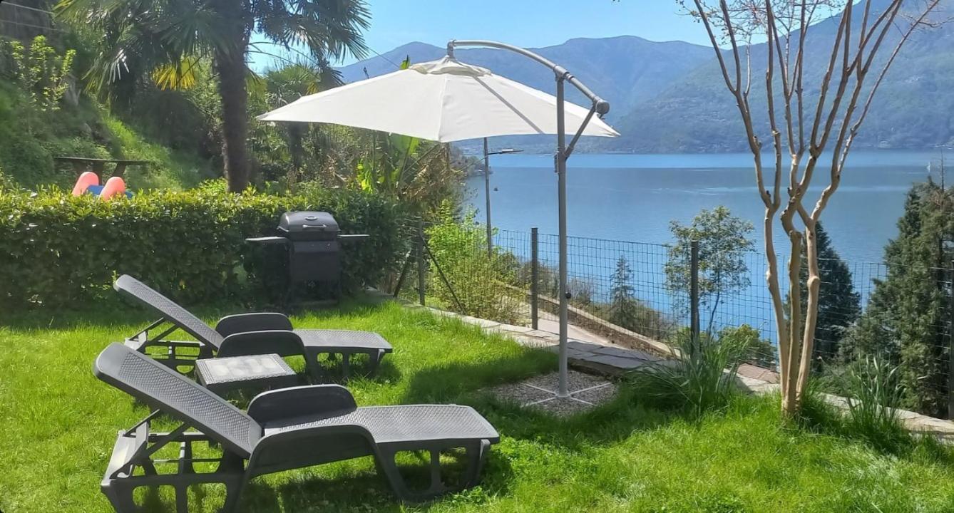 Casa Le Palme Villa Pino Lago Maggiore Eksteriør bilde